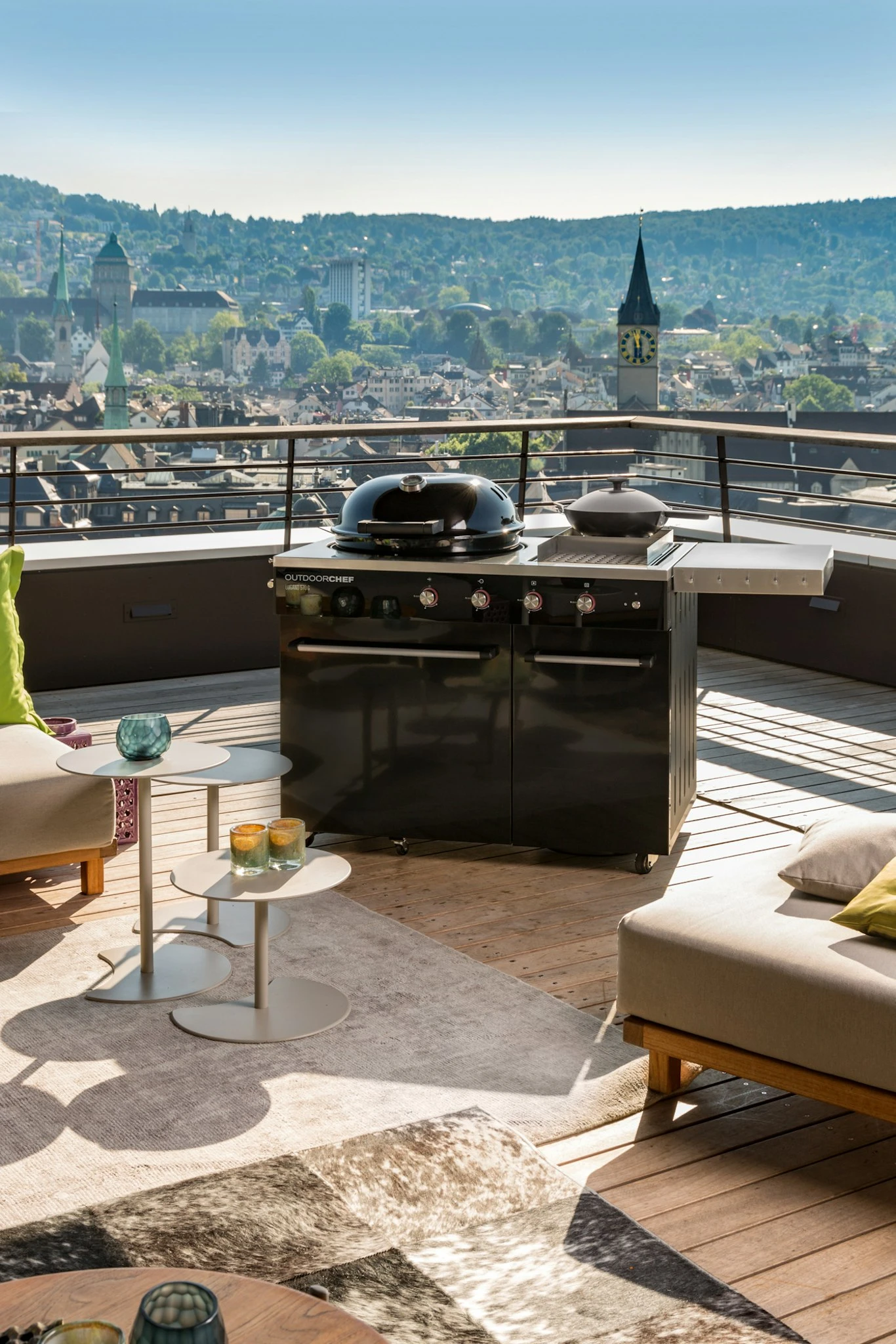 Outdoorchef Gaskugelgrill Lugano 570 G EVO, Schwarz 9 Outdoorchef Gaskugelgrill Lugano 570 G EVO, Schwarz – Bild 7