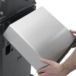 Broil King Baron 490 Inkl. Abdeckhaube & Gussplatte -Broil King Geschaft 875282 BARON490 FOLDING SHELF 01