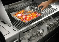 NAPOLEON Gemüsekorb Edelstahl (70023) -Broil King Geschaft NAPOLEON PRO Edelstahl Gemuesekorb 3