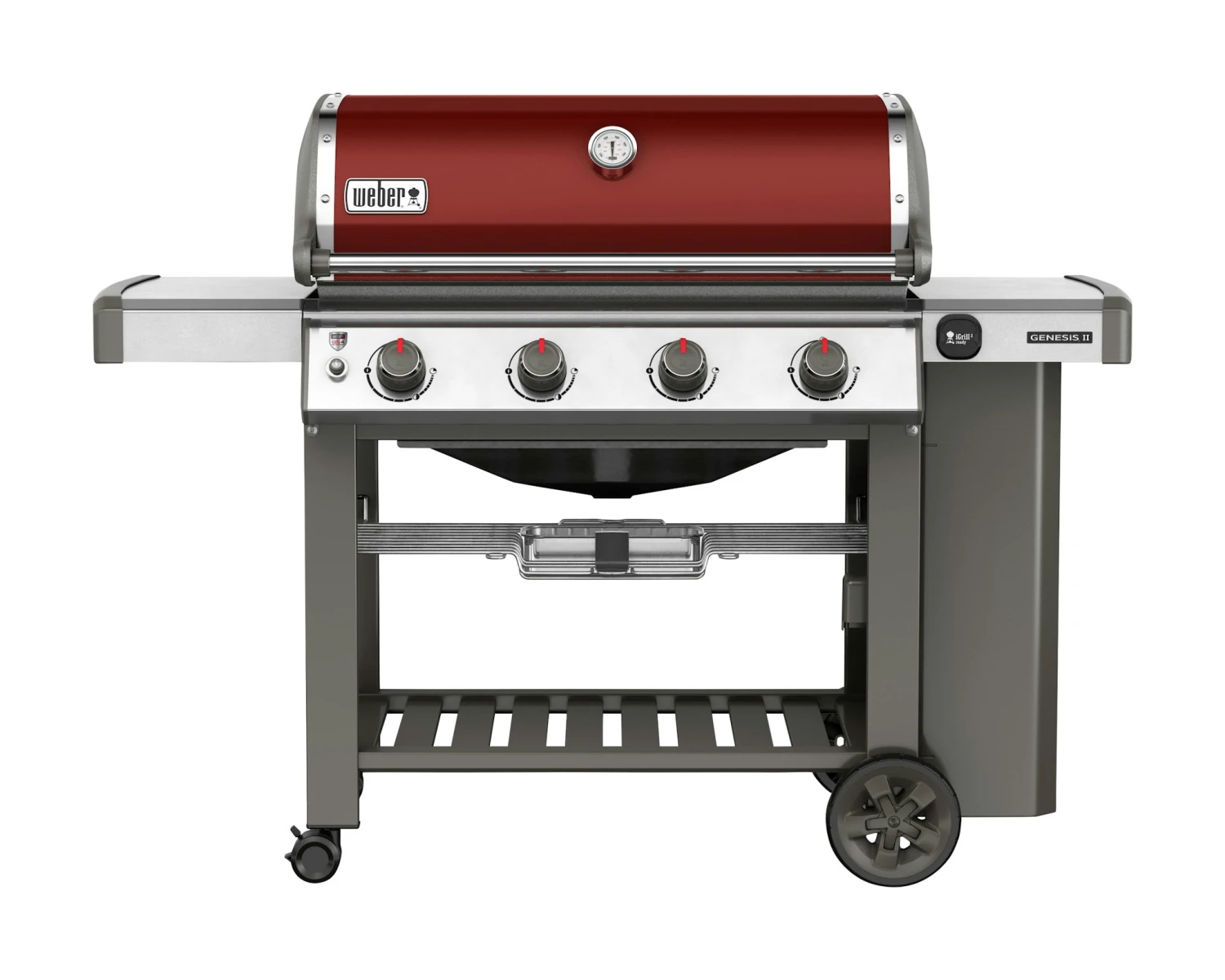 Weber Genesis II E-410 (GBS) Gasgrill Rot 3 Weber Genesis II E-410 (GBS) Gasgrill Rot