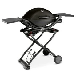 Weber Q 1200 Mobil Gasgrill Schwarz (Black Line)