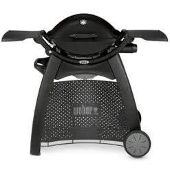 Weber Q 2200 Station Gasgrill Schwarz (Black Line)