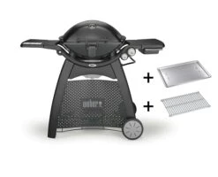 Weber Q 3200 Station Gasgrill Schwarz