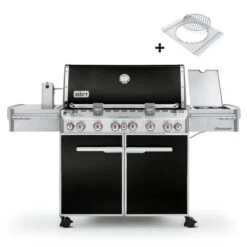 Weber Summit E-670 (GBS) Gasgrill Schwarz