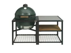 Big Green Egg Untergestell "EGG Frame" Für XLarge (inkl Gittereinsatz Und Hakenleiste) -Broil King Geschaft Webversion ModularNest XL table02 nocaster 120236