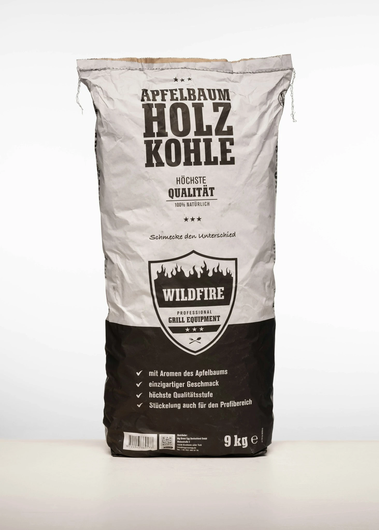 WILDFIRE Aroma Holzkohle Vom Apfelbaum 9 Kg/ Karton 5 WILDFIRE Aroma Holzkohle Vom Apfelbaum 9 Kg/ Karton – Bild 3
