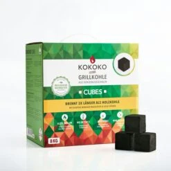 McBrikett KOKOKO CUBES 10kg -Broil King Geschaft mcbrikett 4260348080140 McBrikett 01 kokoko cubes8kg 260 shop3