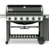 Weber Genesis II E-610 (GBS) Gasgrill Schwarz (inkl. IGrill 3) -Broil King Geschaft weber 63010179 Genesis II E 610 front1
